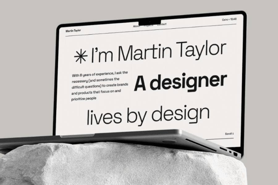 Crea tu espacio digital único con una página web personal que refleje tu identidad